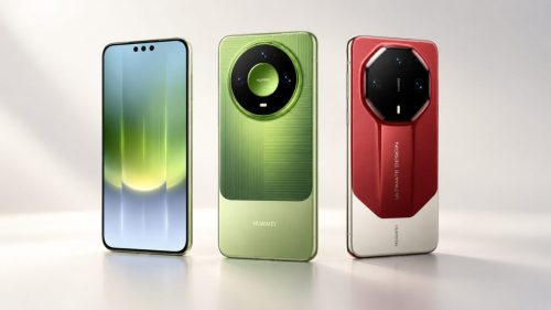 تسريبات تكشف تصميم سلسلة هواوي Mate 90 بشاشات مسطحة وثقوب ثلاثية