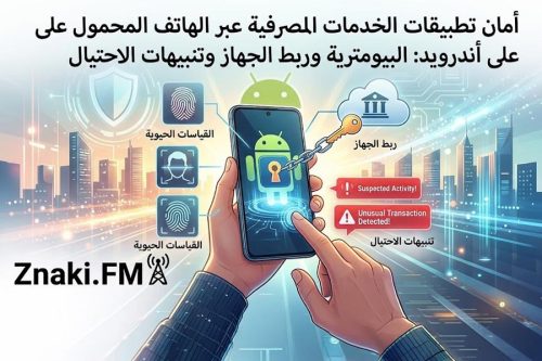 أمان تطبيقات البنوك على أندرويد: القياسات الحيوية وربط الجهاز وتنبيهات الاحتيال